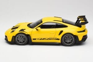 Porsche 911 992 GT3 RS Racing Jaune Norev 1:18 WAP0212810RGT3 Métal — image 4 sur 8