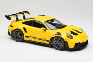 Porsche 911 992 GT3 RS Racing Jaune Norev 1:18 WAP0212810RGT3 Métal — image 6 sur 8