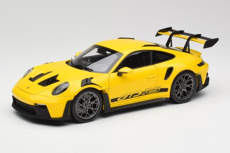 Porsche 911 992 GT3 RS Racing Jaune Norev 1:18 WAP0212810RGT3 Métal
