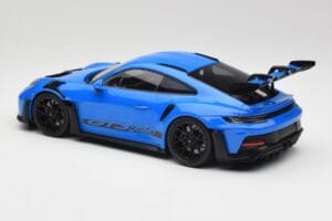 Porsche 911 992 GT3 RS Shark Bleu & Roues Noires Minichamps 1:18 153062233 Métal — image 5 sur 6