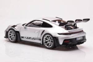 Porsche 911 992 GT3 RS Argent Métallique Norev 1:18 187357 Métal — image 7 sur 8