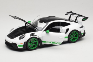 Porsche 911 992 GT3 RS Tribute to Carrera RS White Python Green Norev 1:18 187372 Métal — image 2 sur 8