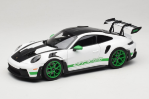 Porsche 911 992 GT3 RS Tribute to Carrera RS White Python Green Norev 1:18 187372 Métal