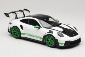 Porsche 911 992 GT3 RS Tribute to Carrera RS White Python Green Norev 1:18 187372 Métal — image 6 sur 8
