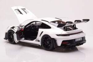Porsche 911 992 GT3 RS Blanc Norev 1:18 187361 Métal — image 5 sur 8