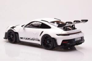 Porsche 911 992 GT3 RS Blanc Norev 1:18 187361 Métal — image 7 sur 8