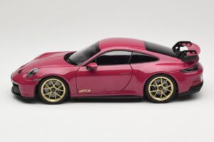 Porsche 911 992 GT3 Ruby Star Neo Norev 1:18 187381 Métal — image 4 sur 8