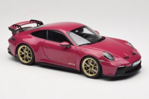 Porsche 911 992 GT3 Ruby Star Neo Norev 1:18 187381 Métal — image 6 sur 8