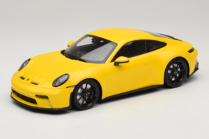 Porsche 911 992 GT3 Touring Jaune Jantes Noires Minichamps 1:18 117069021 Métal