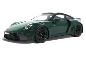 Porsche 911 992 Turbo S Brabus 900 Rocket R Mean Green GT Spirit 1:18 GT959 Résine