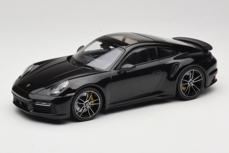 Porsche 911 992 Turbo S Noir Minichamps 1:18 WAP02117BOL002 Métal