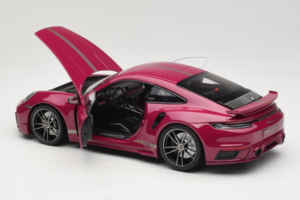 Porsche 911 992 Turbo S Coupe Sport Design Rouge Minichamps 1:18 113069075 Métal — image 5 sur 8