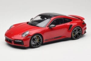Porsche 911 992 Turbo S Rouge Minichamps 1:18 155069070 Métal