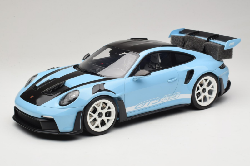 Porsche 911 992.1 GT3 RS Gulf Blue GT Spirit 1:12 GT497 Résine