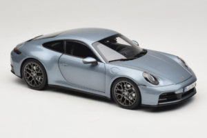Porsche 911 992.2 Carrera Polar Silver Metallic Norev 1:18 187170 Métal — image 6 sur 8
