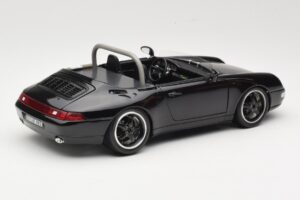 Porsche 911 993 Carrera Cabriolet Noir Bburago 1:18 3090-M1 Métal — image 3 sur 8