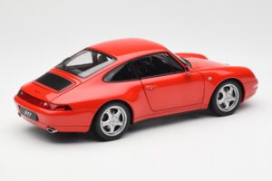 Porsche 911 993 Carrera Rouge AUTOart 1:18 78132 Métal — image 3 sur 8
