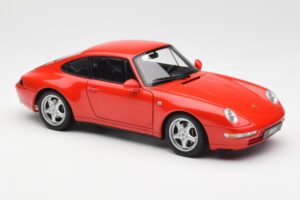 Porsche 911 993 Carrera Rouge AUTOart 1:18 78132 Métal — image 6 sur 8