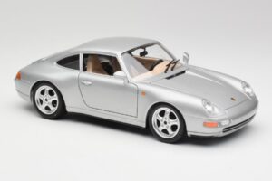 Porsche 911 993 Carrera Argent Bburago 1:18 3050-M1 Métal — image 6 sur 8