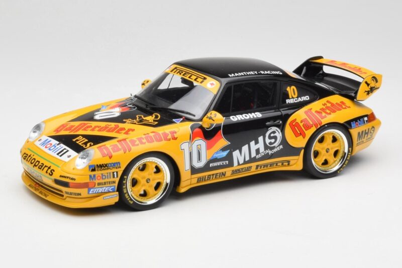 Porsche 911 993 Carrera Supercup #10 H. Grohs Manthey Racing 1993 GT Spirit 1:18 GT071 Résine