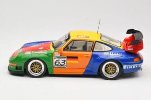 Porsche 911 993 GT2 #63 H. Muller / T. Trunk IMSA 1998 UT Models 1:18 39812 Métal — image 4 sur 8