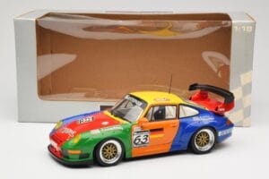 Porsche 911 993 GT2 #63 H. Muller / T. Trunk IMSA 1998 UT Models 1:18 39812 Métal — image 8 sur 8