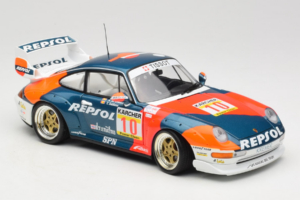 Porsche 911 993 GT2 #10 de Orleans / Saldana BPR Global GT Series 1996 UT Models 1:18 39632 Métal — image 6 sur 8