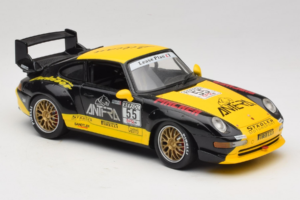 Porsche 911 993 GT2 #55 Noir & Jaune Anson 1:18 30325-W Métal — image 4 sur 6