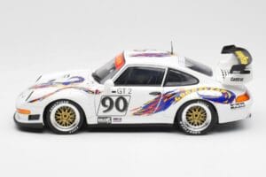 Porsche 911 993 GT2 #90 Vert / Franco / K. Koen Daytona 24 Hours 1998 UT Models 1:18 39813 Métal — image 4 sur 8