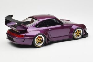 Porsche 911 993 RWB Violet GT Spirit 1:18 GT727 Résine — image 2 sur 6
