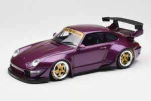 Porsche 911 993 RWB Violet GT Spirit 1:18 GT727 Résine