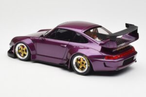 Porsche 911 993 RWB Violet GT Spirit 1:18 GT727 Résine — image 5 sur 6