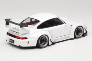 Porsche 911 993 RWB Blanc Gun Grey Wheels AUTOart 1:18 78150 Composite — image 3 sur 8