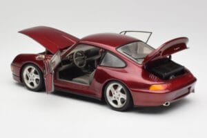 Porsche 911 993 Turbo Arena Rouge Métallisé UT Models 1:18 27811 Métal — image 5 sur 8