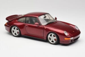 Porsche 911 993 Turbo Arena Rouge Métallisé UT Models 1:18 27811 Métal — image 6 sur 8