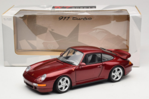 Porsche 911 993 Turbo Red Metallic UT Models 1:18 180066070 Métal — image 8 sur 8
