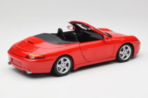 Porsche 911 996 Cabriolet Rouge Gate 1:18 1051 Métal — image 3 sur 8