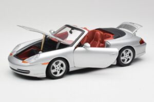 Porsche 911 996 Cabriolet Argent Gate 1:18 1052 Métal — image 2 sur 8