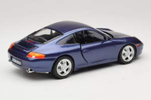 Porsche 911 996 Carrera Bleu Bburago 1:18 WAP02100897 Métal — image 3 sur 8