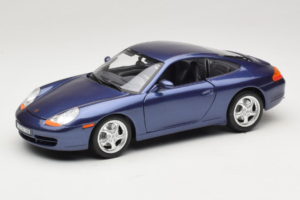 Porsche 911 996 Carrera Bleu Bburago 1:18 WAP02100897 Métal