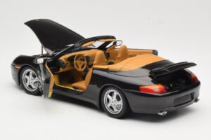 Porsche 911 996 Carrera Cabriolet Noir UT Models 1:18 WAP02100997 Métal — image 5 sur 8