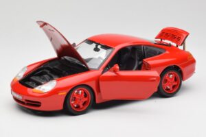 Porsche 911 996 Carrera Rouge Édition Limitée Bburago 1:18 3385-M1 Métal — image 2 sur 8