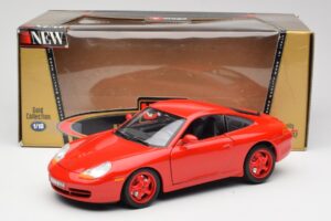 Porsche 911 996 Carrera Rouge Édition Limitée Bburago 1:18 3385-M1 Métal — image 8 sur 8