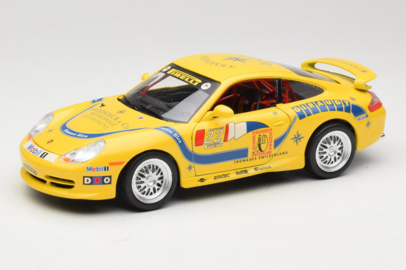 Porsche 911 996 GT3 Cup #22 Bburago 1:18 3395 Métal