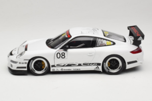 Porsche 911 996 GT3 #08 Promo Cup Car 2008 AUTOart 1:18 80881 Métal — image 4 sur 8