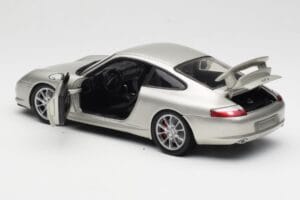 Porsche 911 996 GT3 Argent Hot Wheels 1:18 C2590 Métal — image 5 sur 8