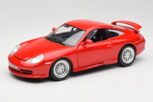 Porsche 911 996 GT3 Strasse Rouge Bburago 1:18 30395 Métal