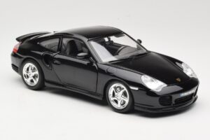 Porsche 911 996 Turbo Noir Bburago 1:18 18-12030 Métal — image 6 sur 8