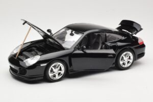 Porsche 911 996 Turbo Noir Bburago 1:18 18-12030 Métal — image 2 sur 8