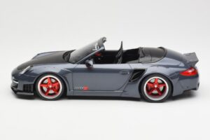 Porsche 911 997 Cabriolet Liberty Walk Gris GT Spirit 1:18 GT463 Résine — image 3 sur 6